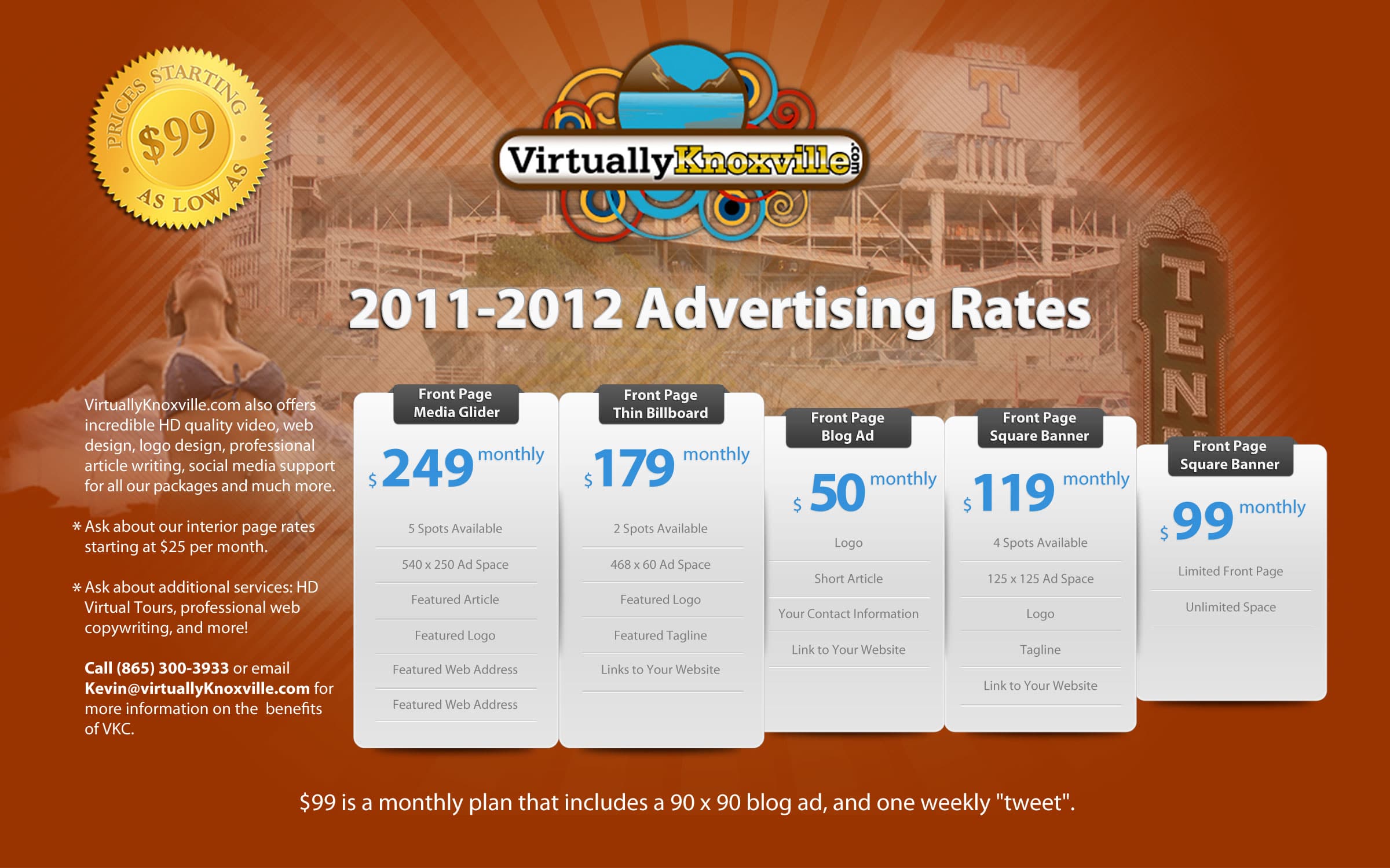 Pricing Table