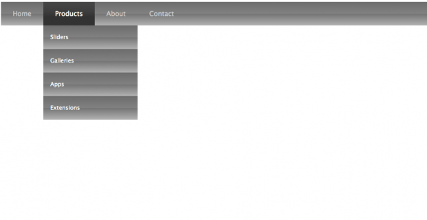 CSS3 Menu Free Download