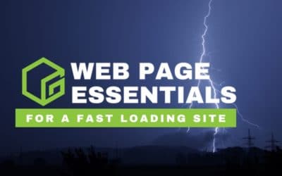 Web Page Essentials for a Fast Loading Site