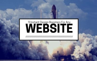 9 Instant Design Boosters for Any Website