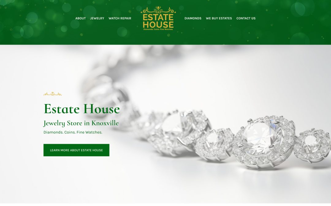 Estate House Jewelry Store Website