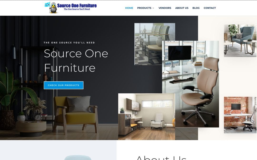 Source One Furniture Website