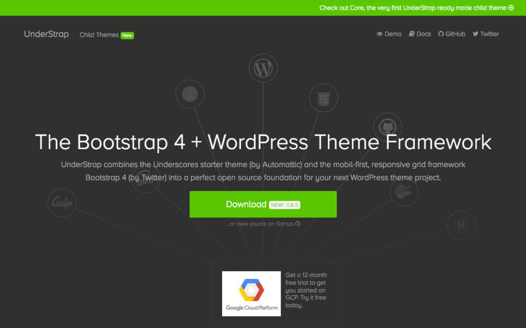 Understrap: Bootstrap 4 Meets Underscores WordPress Theme